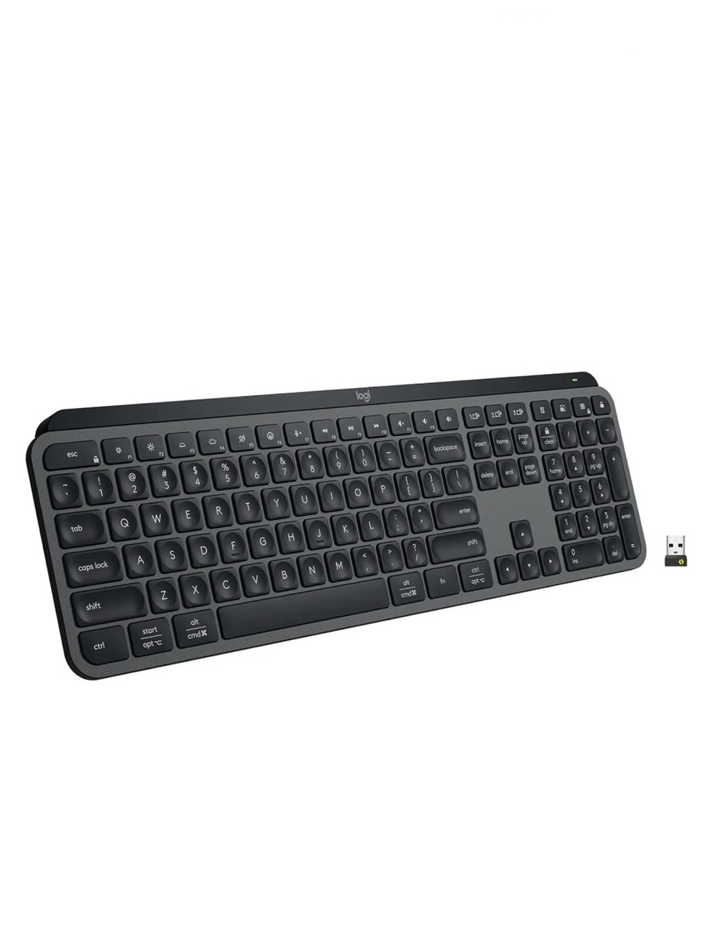 Logitech MX Keys S Wireless Keyboard — Black